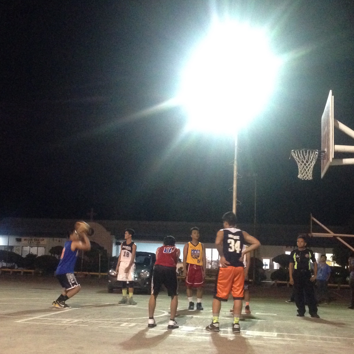 Basketball ballgame free throw foul penalty