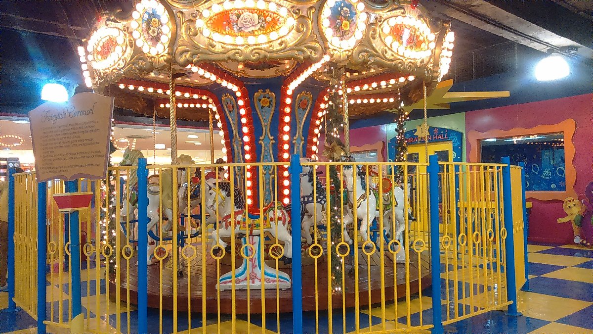 Bibo SM City Cebu Games carousel