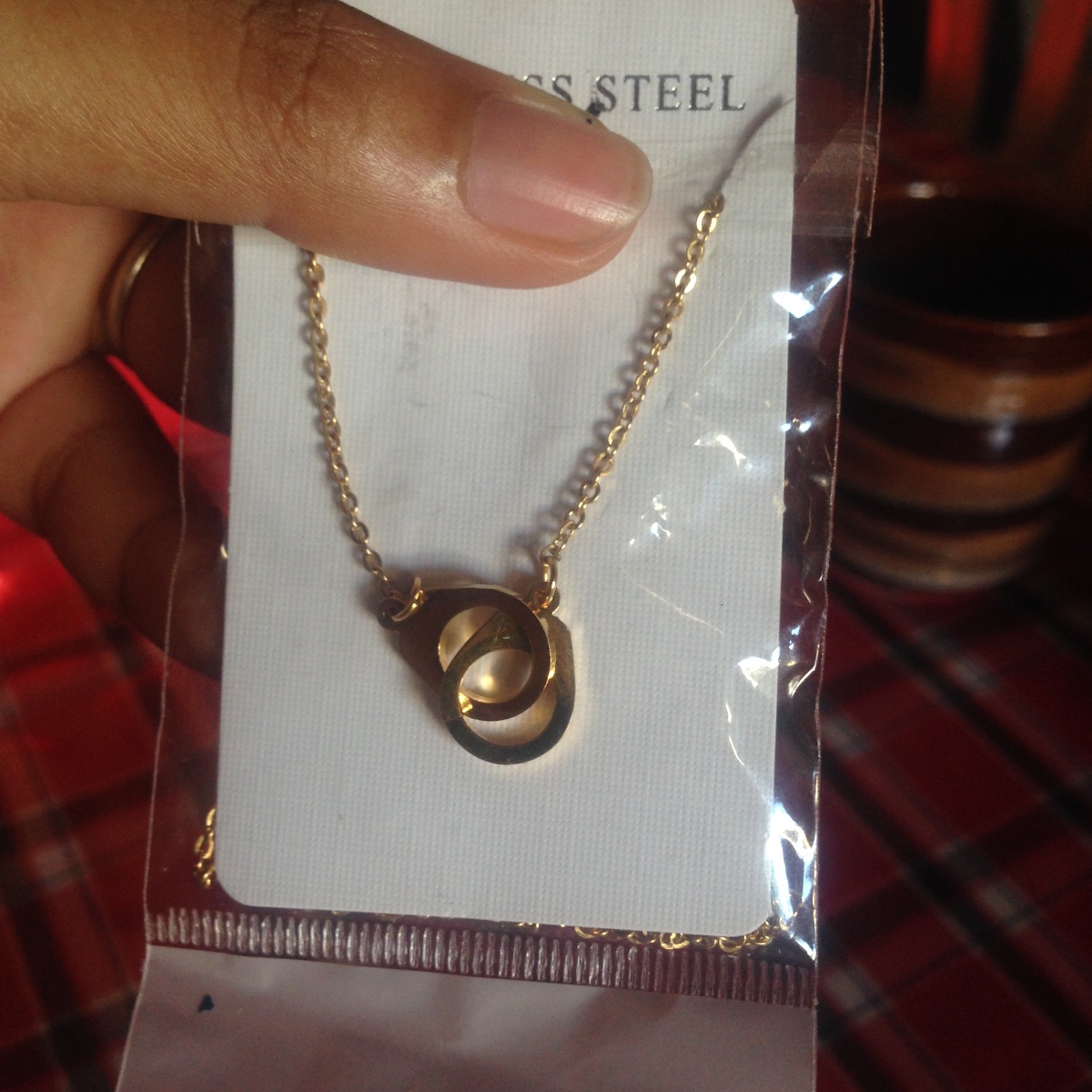 Chain you and me earrings business resellers fashion