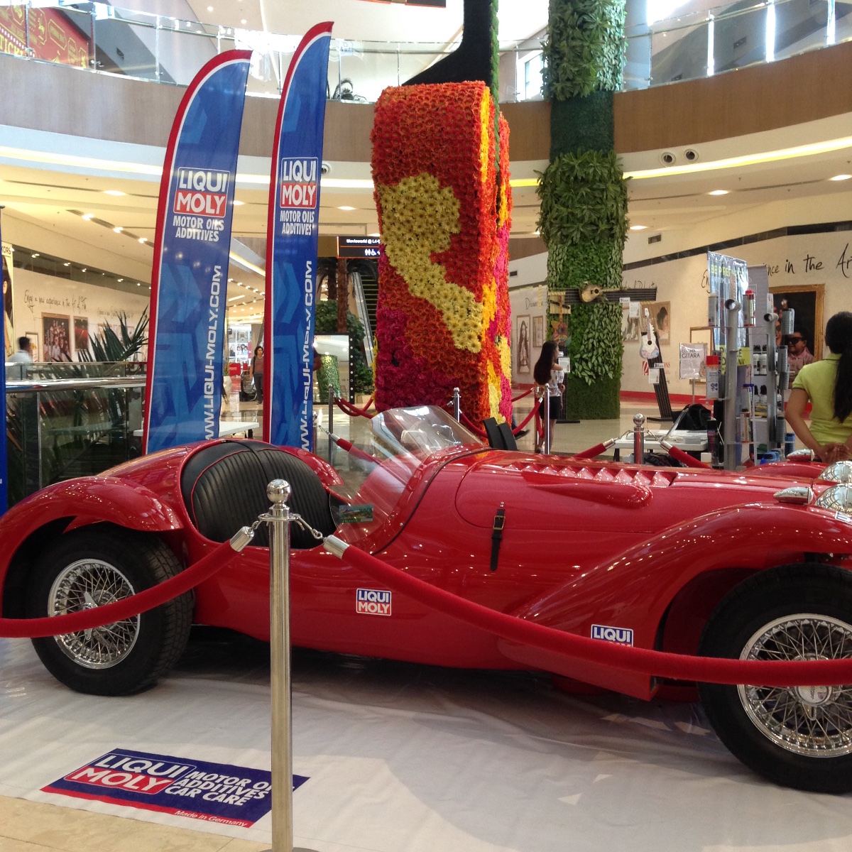 Liqui Moly, vintage car, red car, old but beautiful car