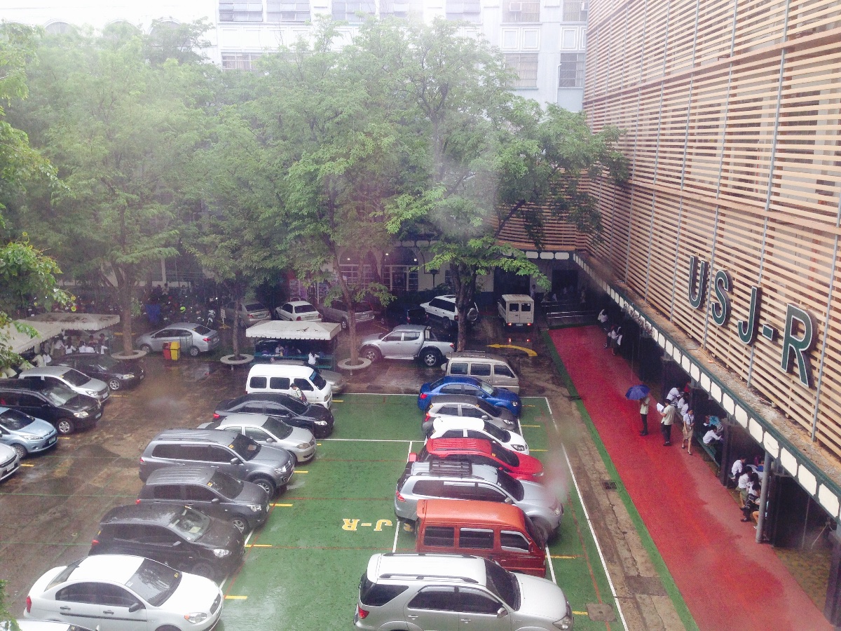 Parking area, USJ R parking area, top view
