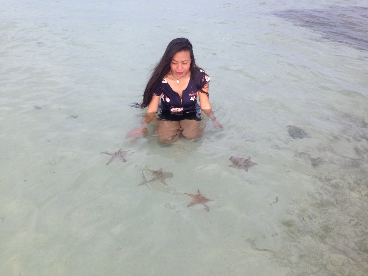 Starfish are meant to swim not to fly. 