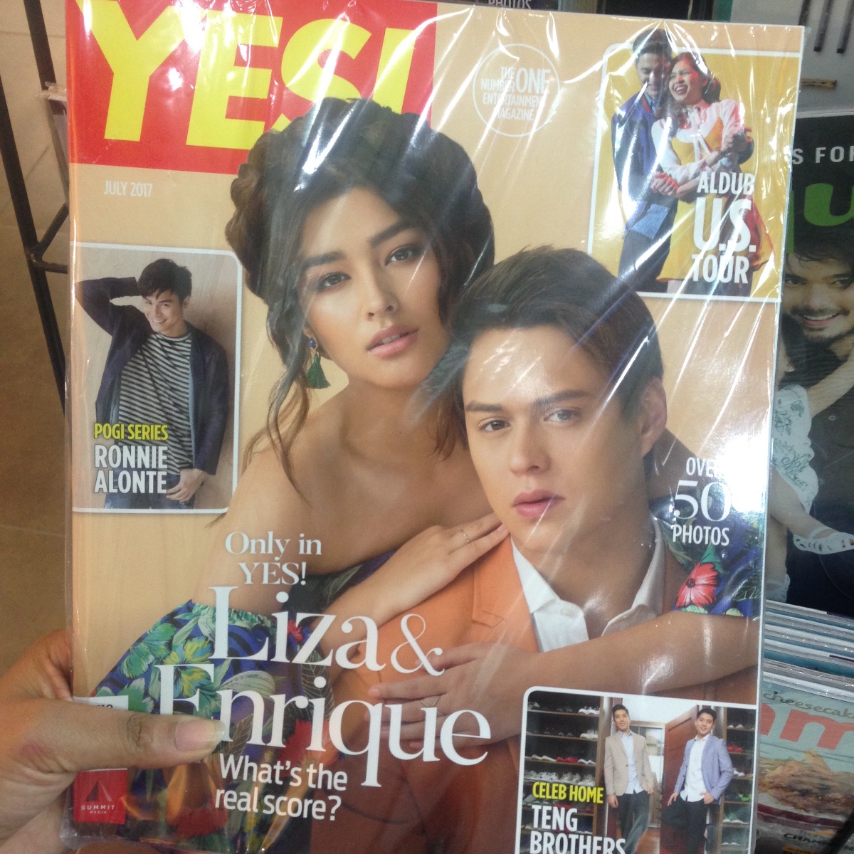 Yes Magazine Lizquen love team