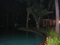 night swimming pool swimming pool