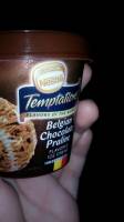 Ice cream dessert Belgian chocolate Nestl temptations