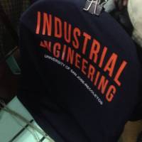 Tshirt org shirt industrial engineering shirt blue and orange engineers