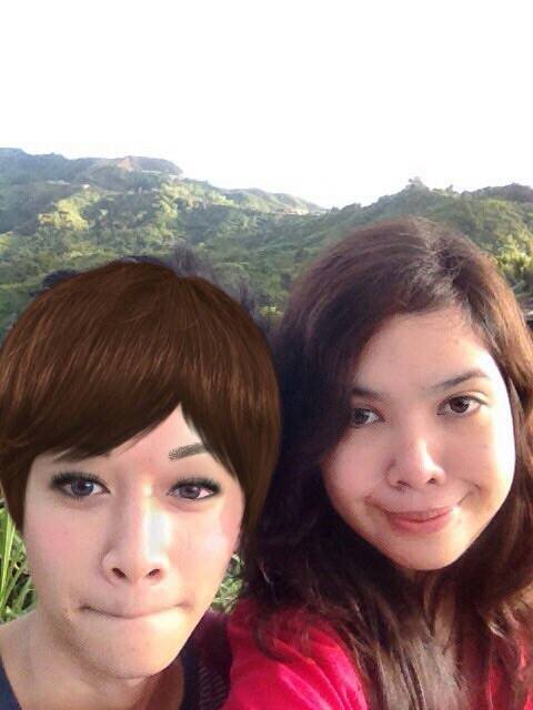 me and my girfriend, edit, lol, haha