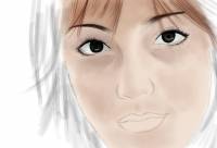 Paint this one using photoshop #girl