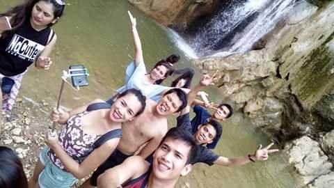 kabang falls, feel the summer heat