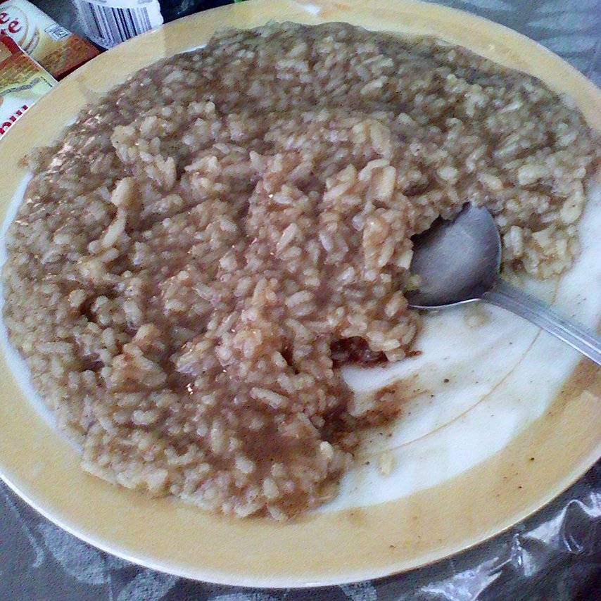 morning meal, champorado, yummy