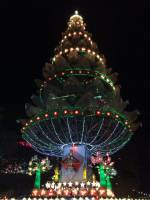 fuente, christmas tree