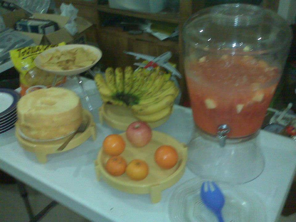 Dessert area