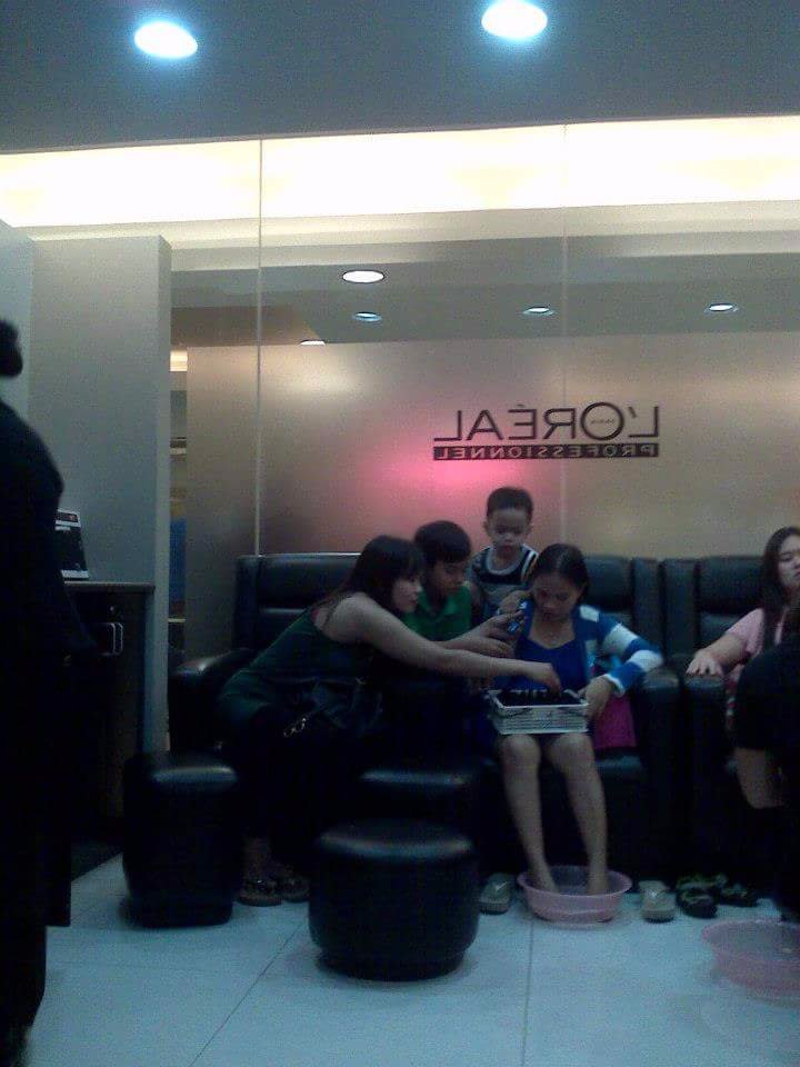 Getting my nails. done
