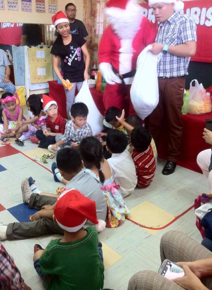 Santa is here