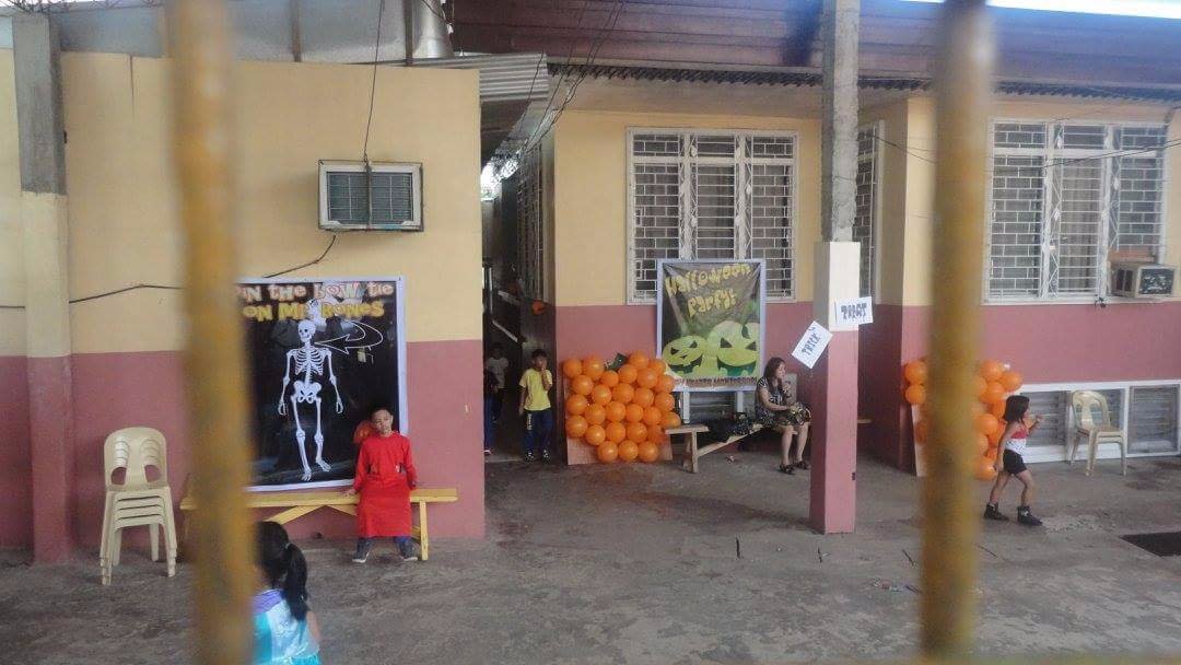School ready for Halloween