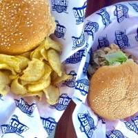 Burger and fries for my lunch