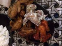 4 flavors chicken wings