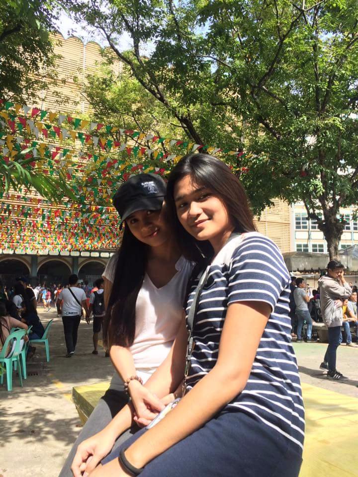 My pretty bff during intramurals