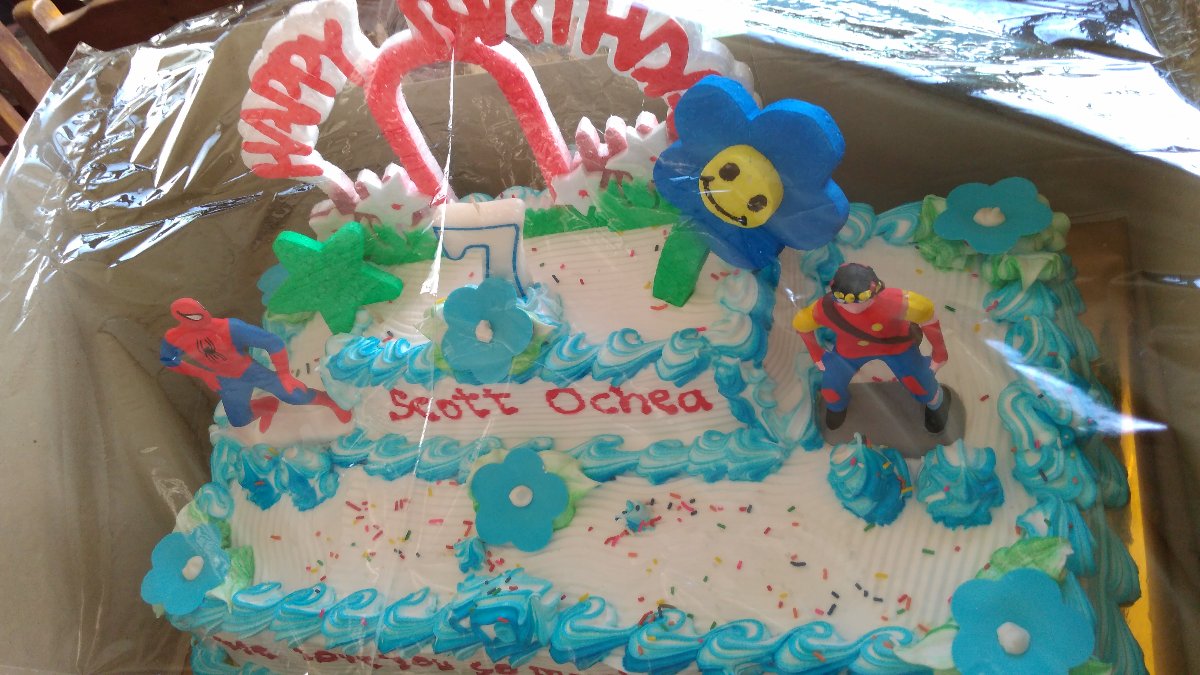 bday cake