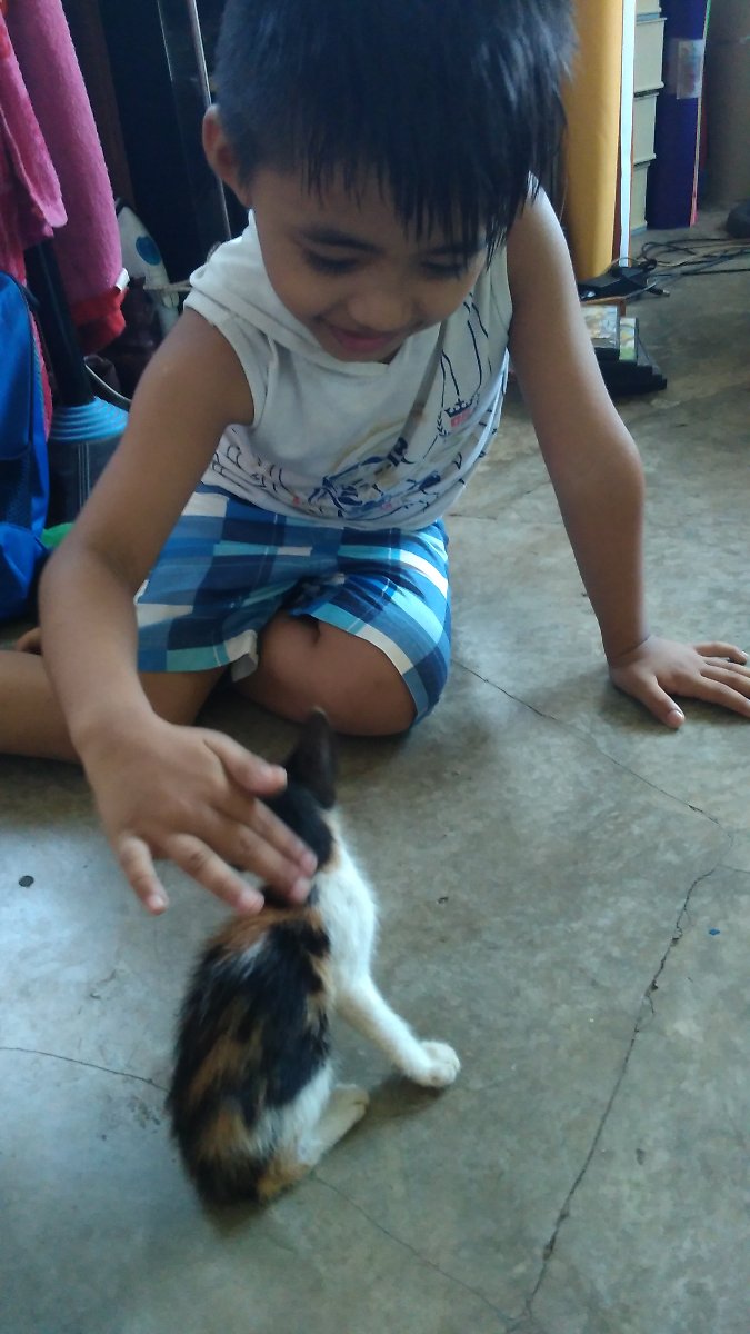 his new playmate 