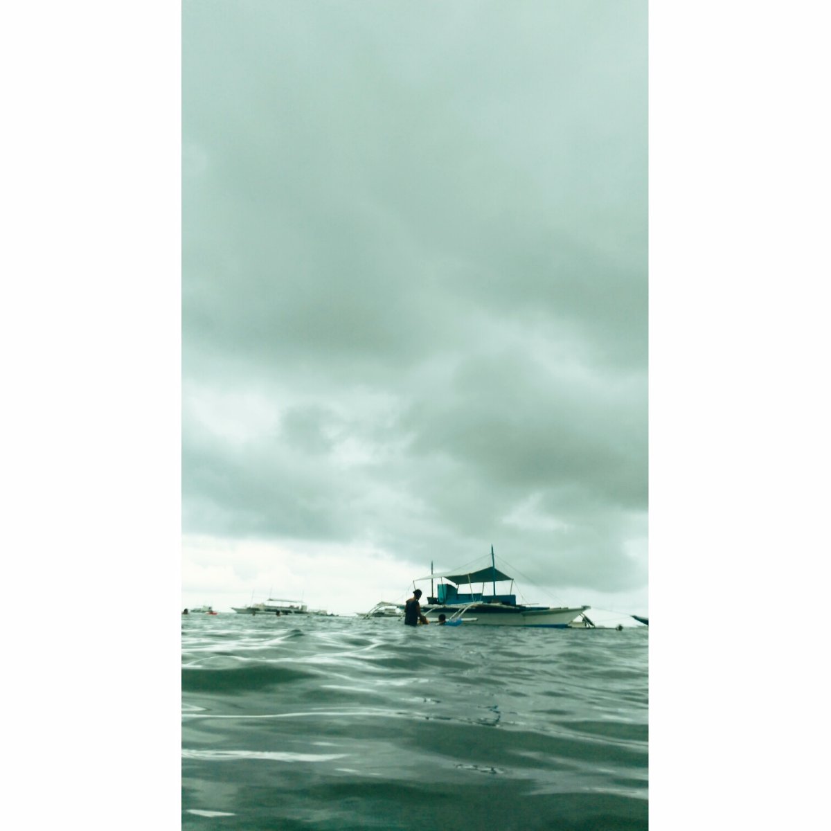 its a cloudy day
