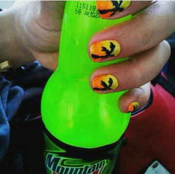 #neon #naiLart