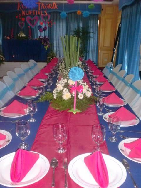 pink and blue just lovely