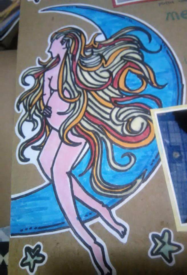 preggy art made this when i was pregnant mamasLove