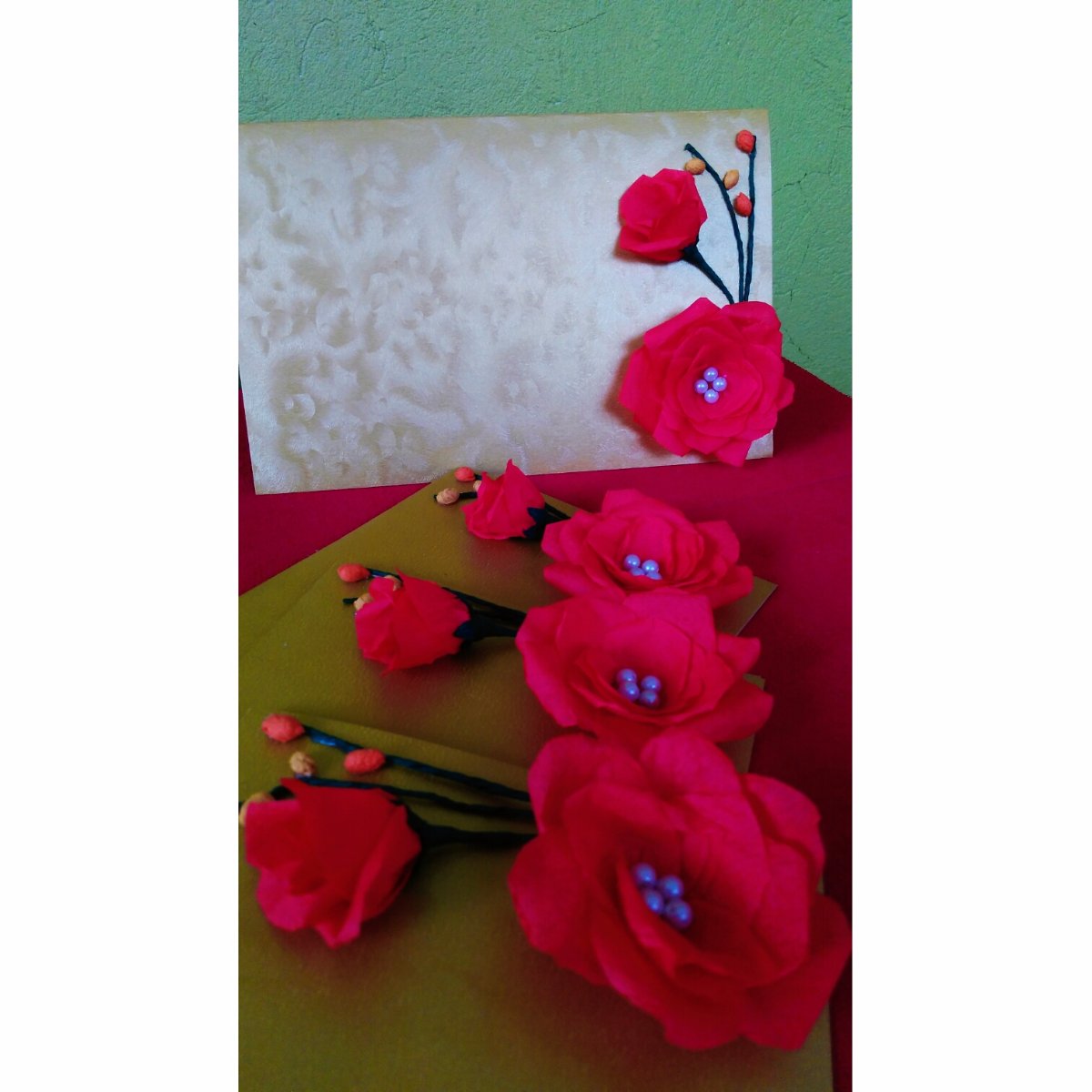 red roses