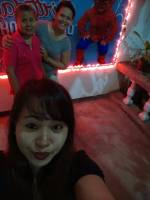 with my lola dear
