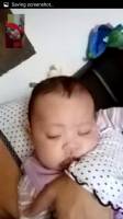 sleepy baby