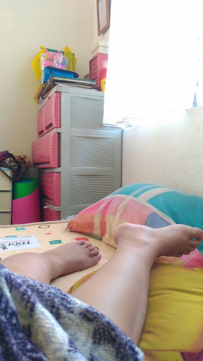 too lazy to get up. lol