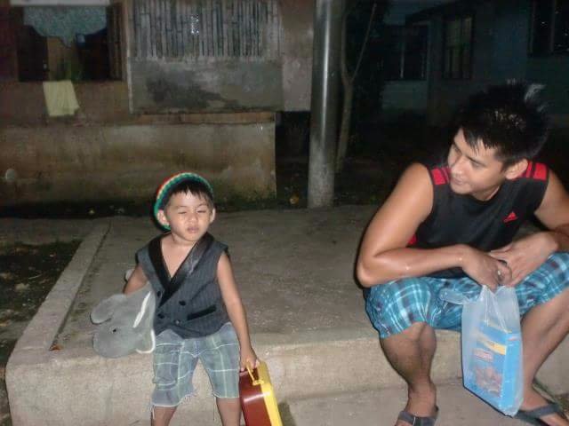 with papa