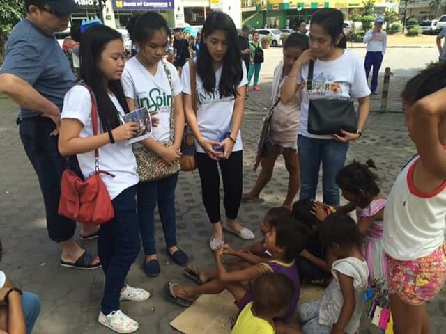 talked to some children for our catechism