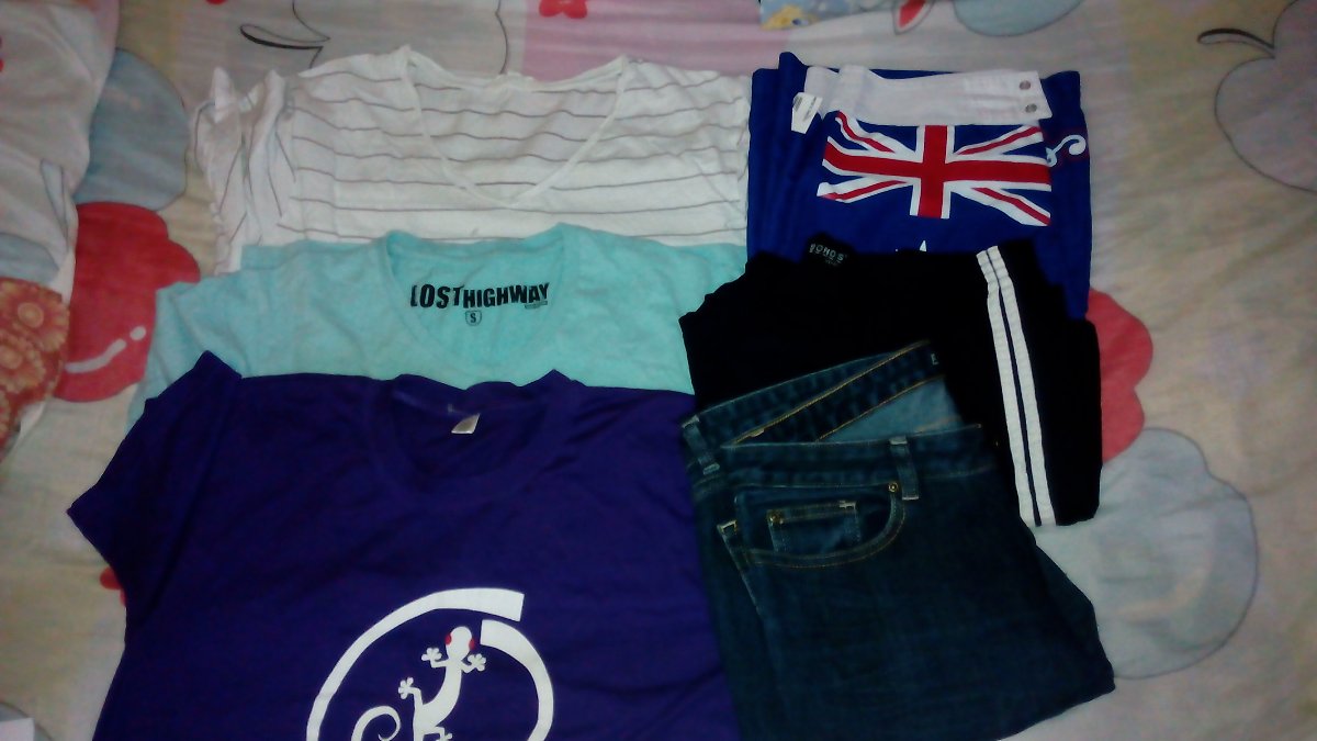 package, clothes
