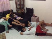sleeping