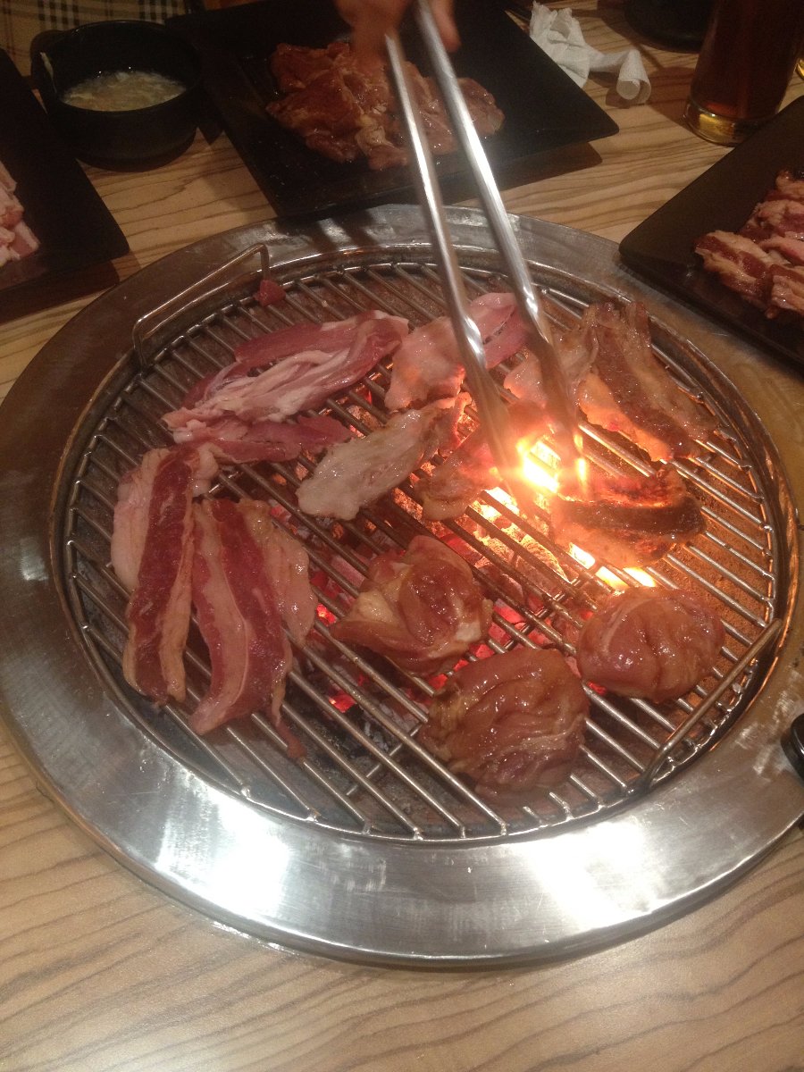 Bacon, Pork, Chicken, Grill, Yakiniku, Japanese Style