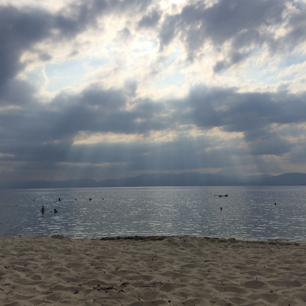 Beach, Sand, View, Clouds