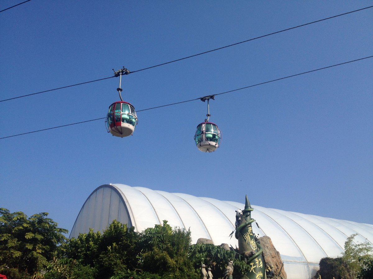 Cable Car, Ocean Park, Hong Kong, Travel, Fun