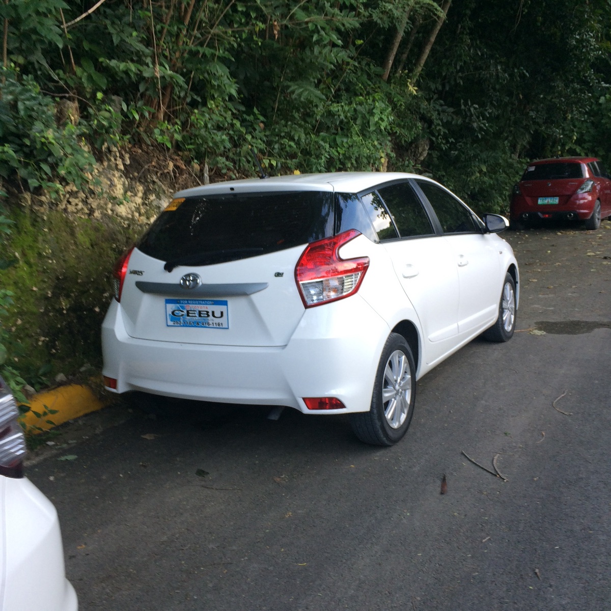 Car by the road