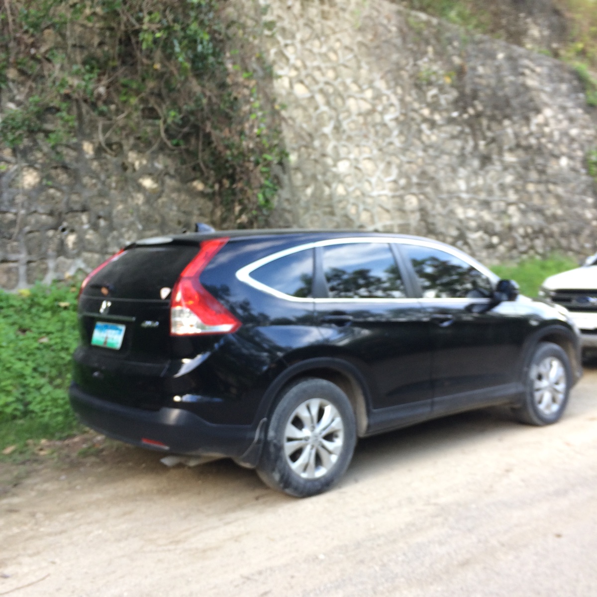 Car by the side of the road