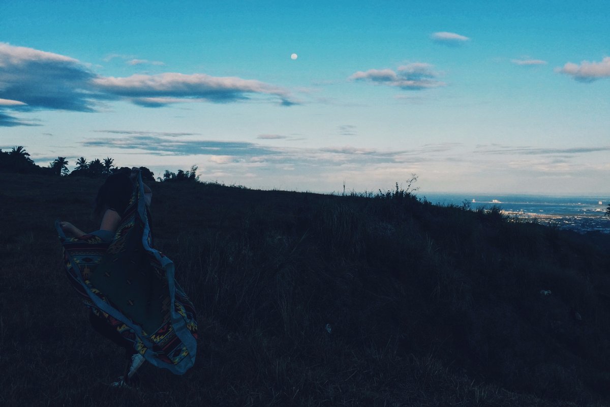 Mountain, Blue Sky, Chill