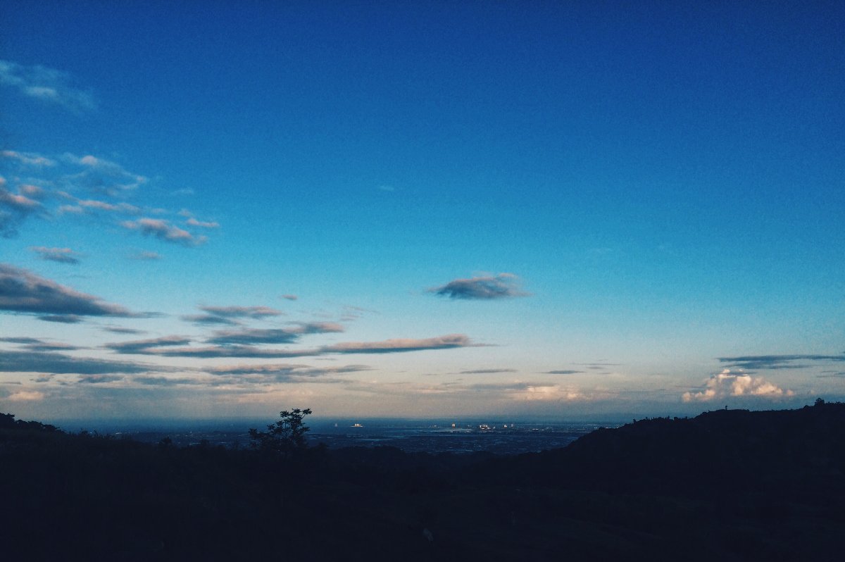 Mountain, Blue Sky, Chill