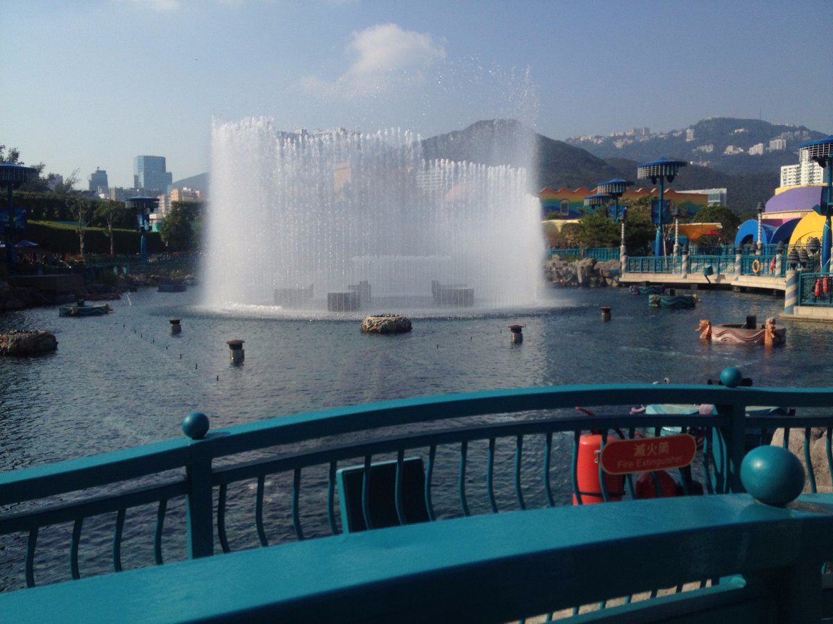 Ocean Park, Fountain, Travel