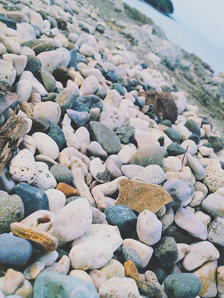 Ocean, Sea, Beach, Pebbles, Stones, Rocks