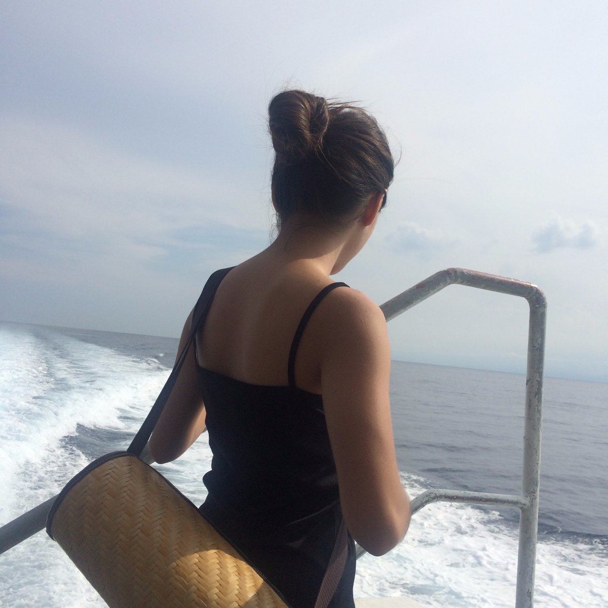 On a boat, Travel, Sea, Ocean, Blue Sky
