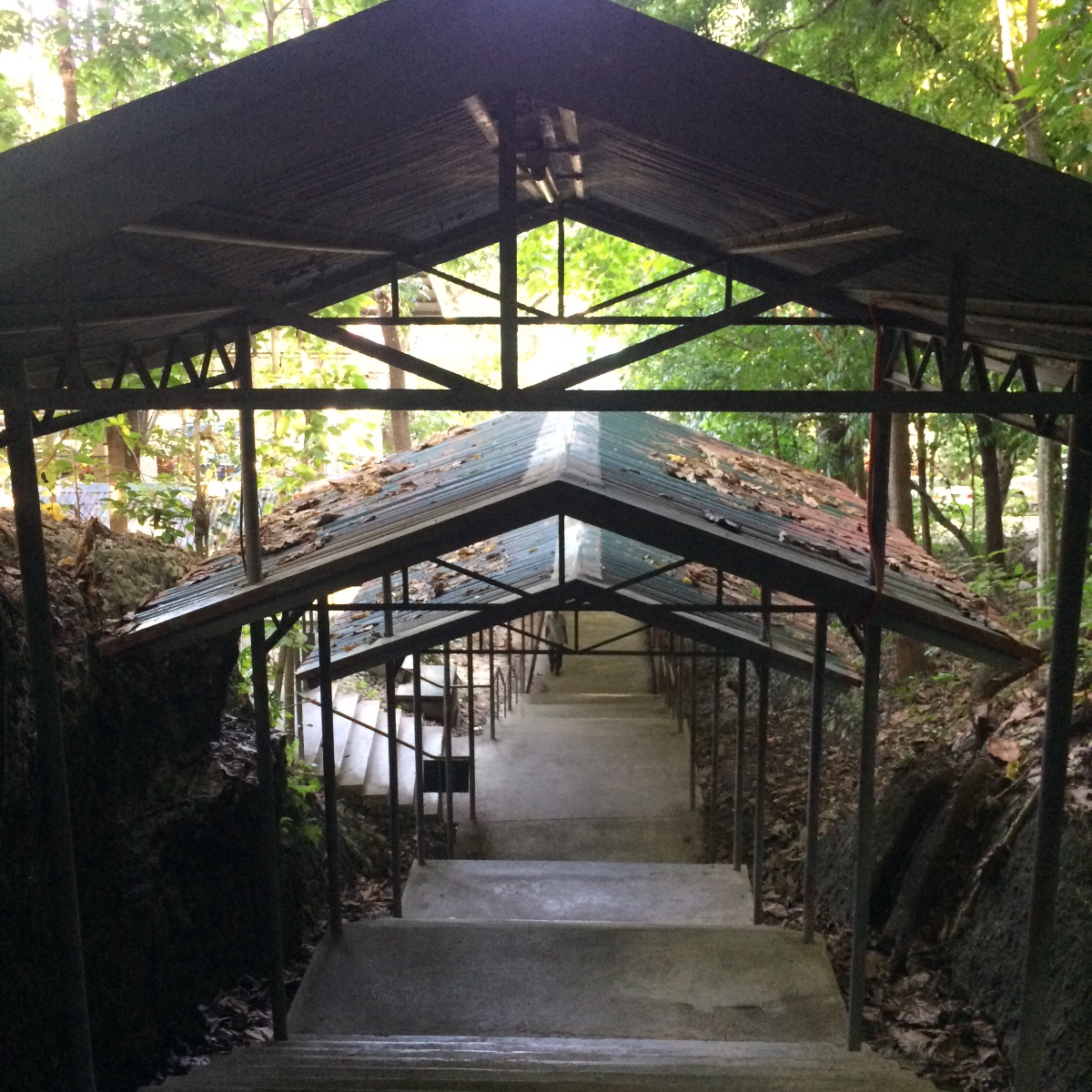 School stairs
