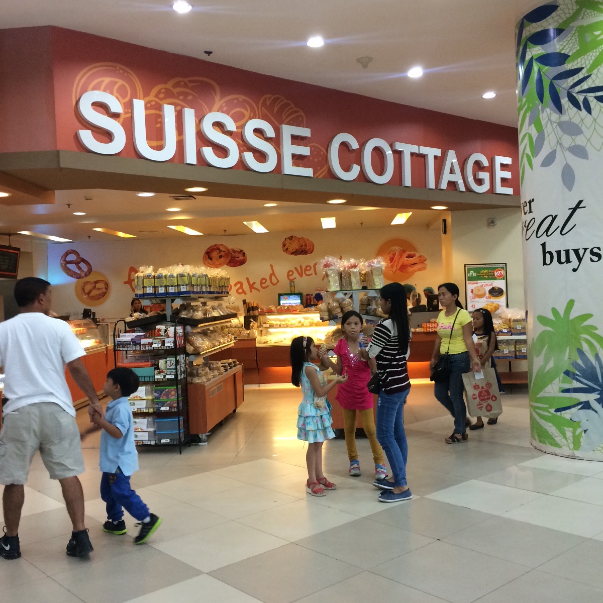 Suisse cottage, bread