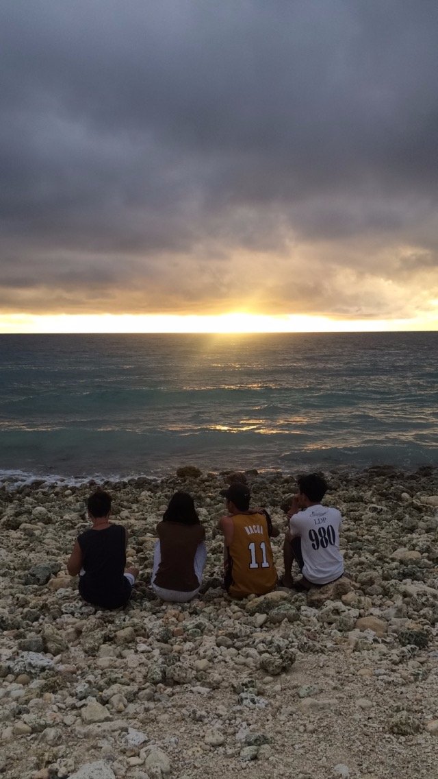 Sunrise, Beach, Nature, Beauty, Dark Clouds, Squad