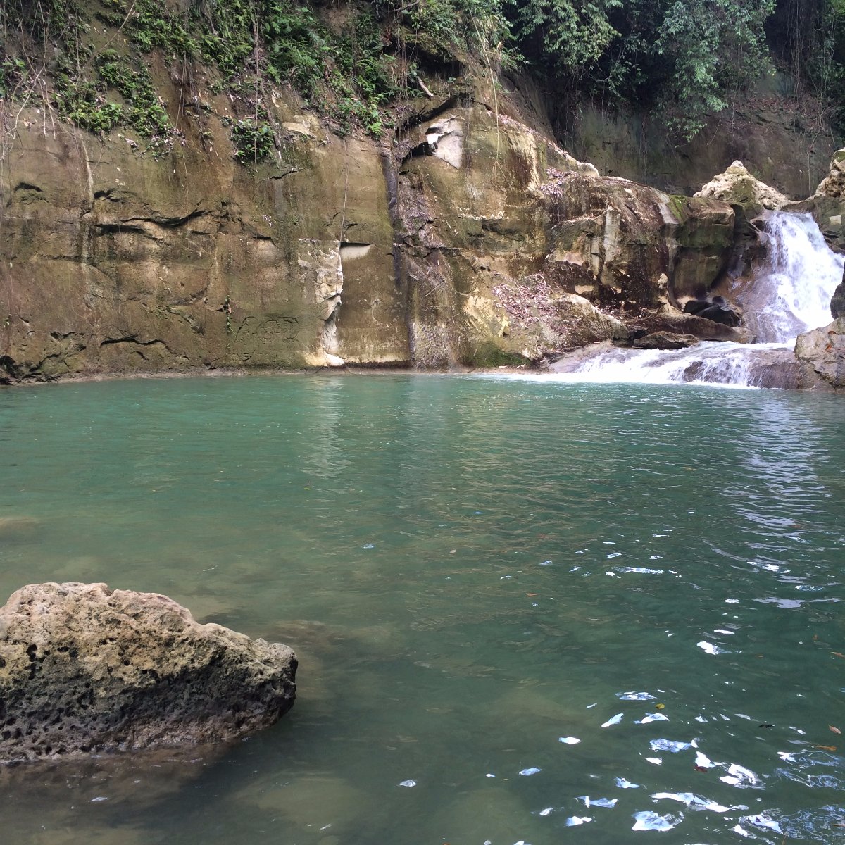 View, Waterfall, Lake, Nature